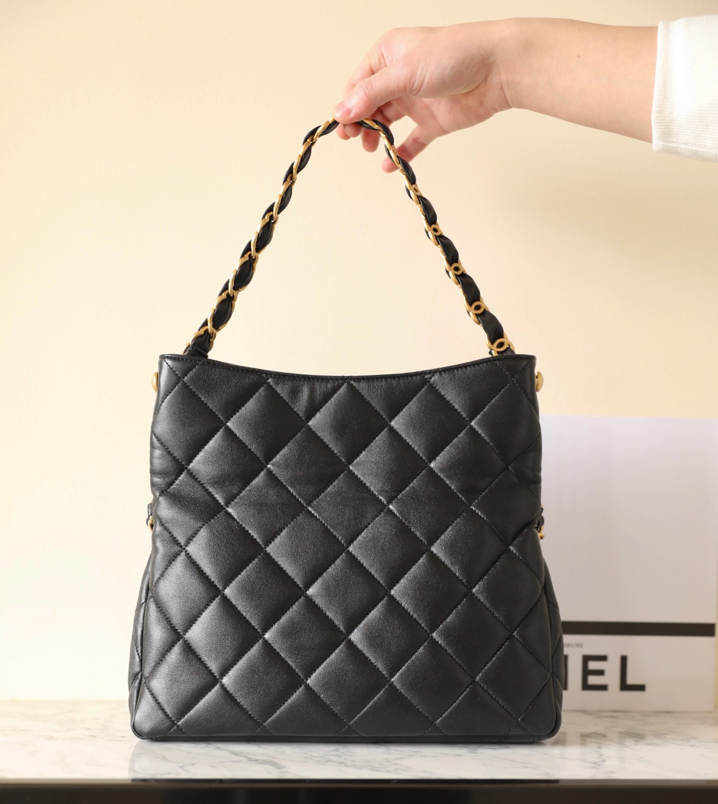 24P Hobo腋下嬉皮包小號黑色_3