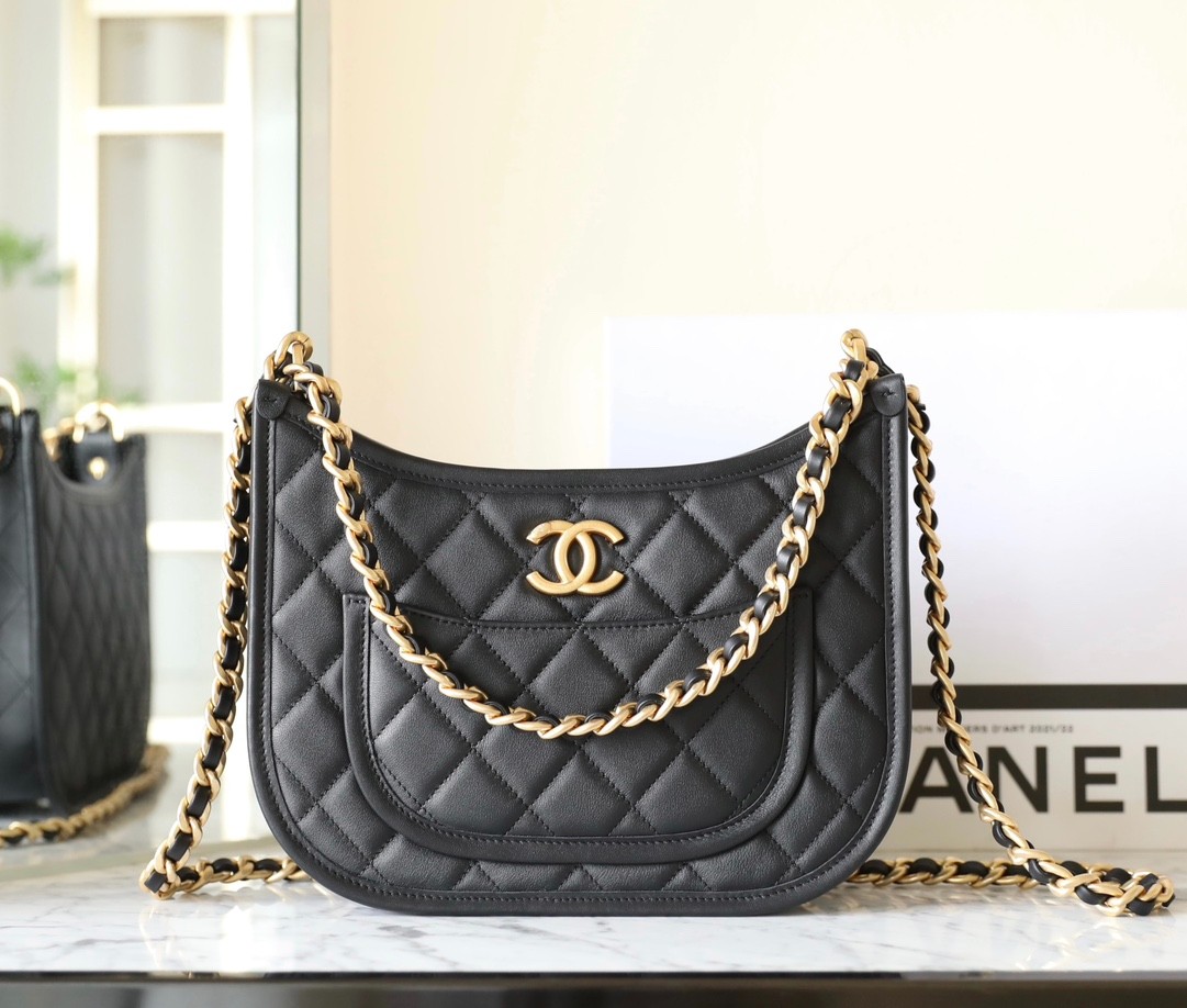 24S春夏嬉皮Hobo 黑色 小號_1