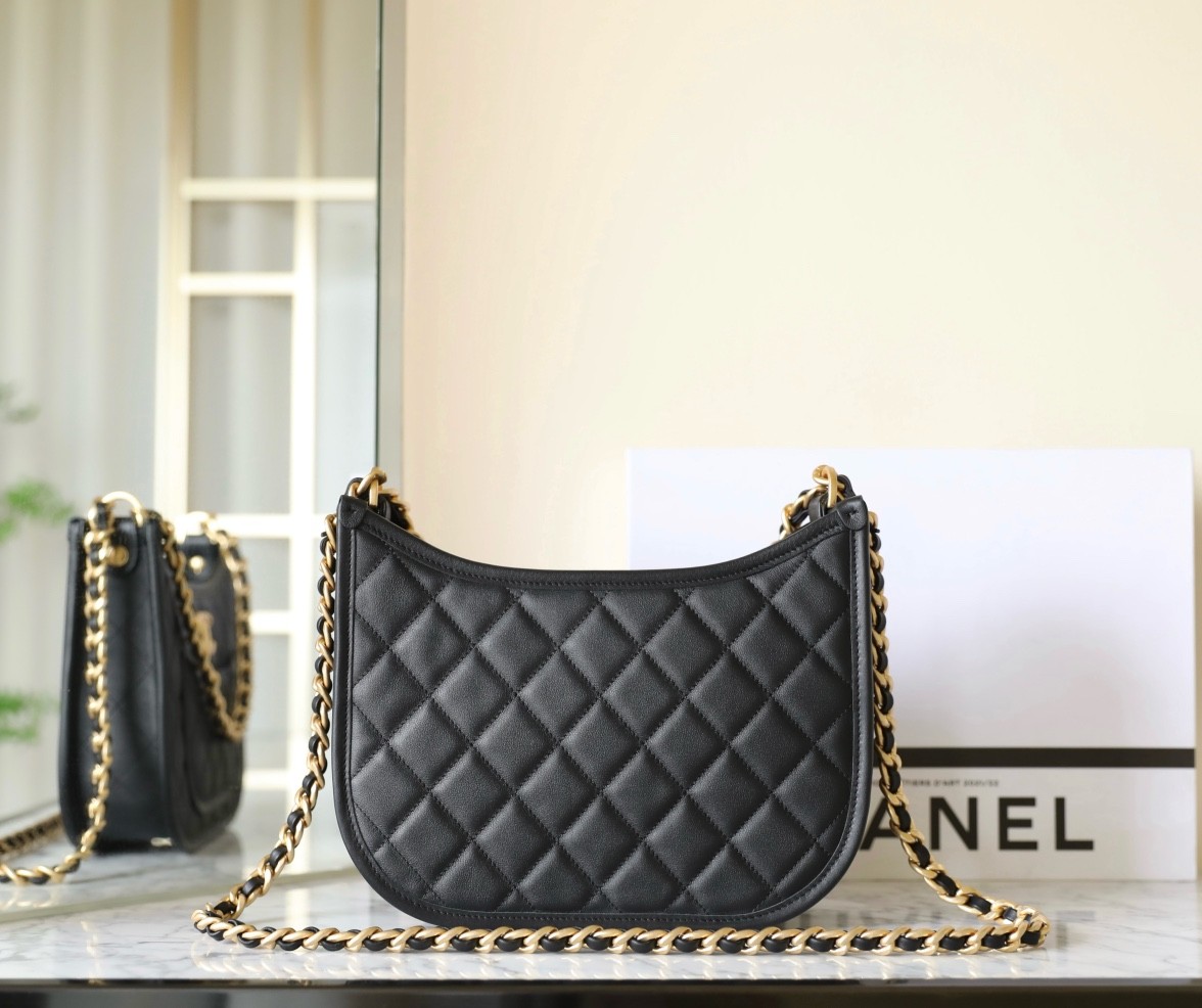 24S春夏嬉皮Hobo 黑色 小號_3