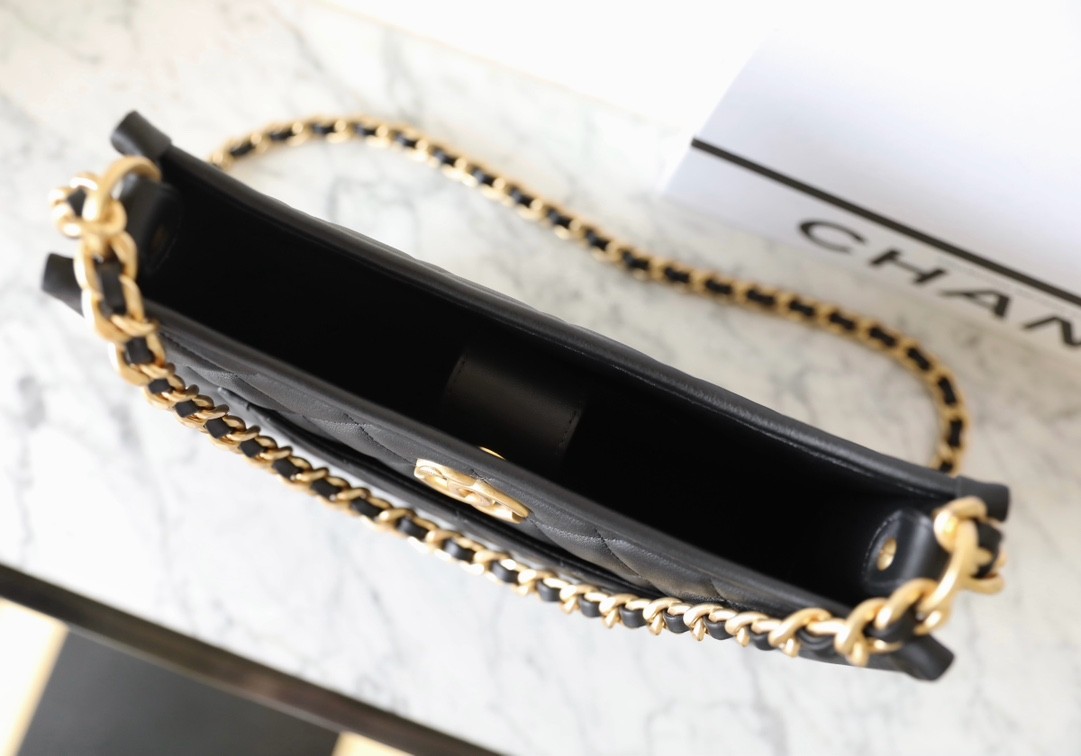 24S春夏嬉皮Hobo 黑色 小號_5