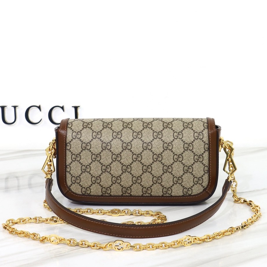 735178 Horsebit 1955 法棍包 焦糖色_3