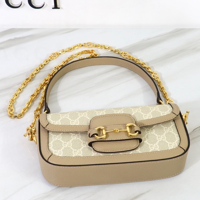 735178 Horsebit 1955 法棍包 燕麥色_9