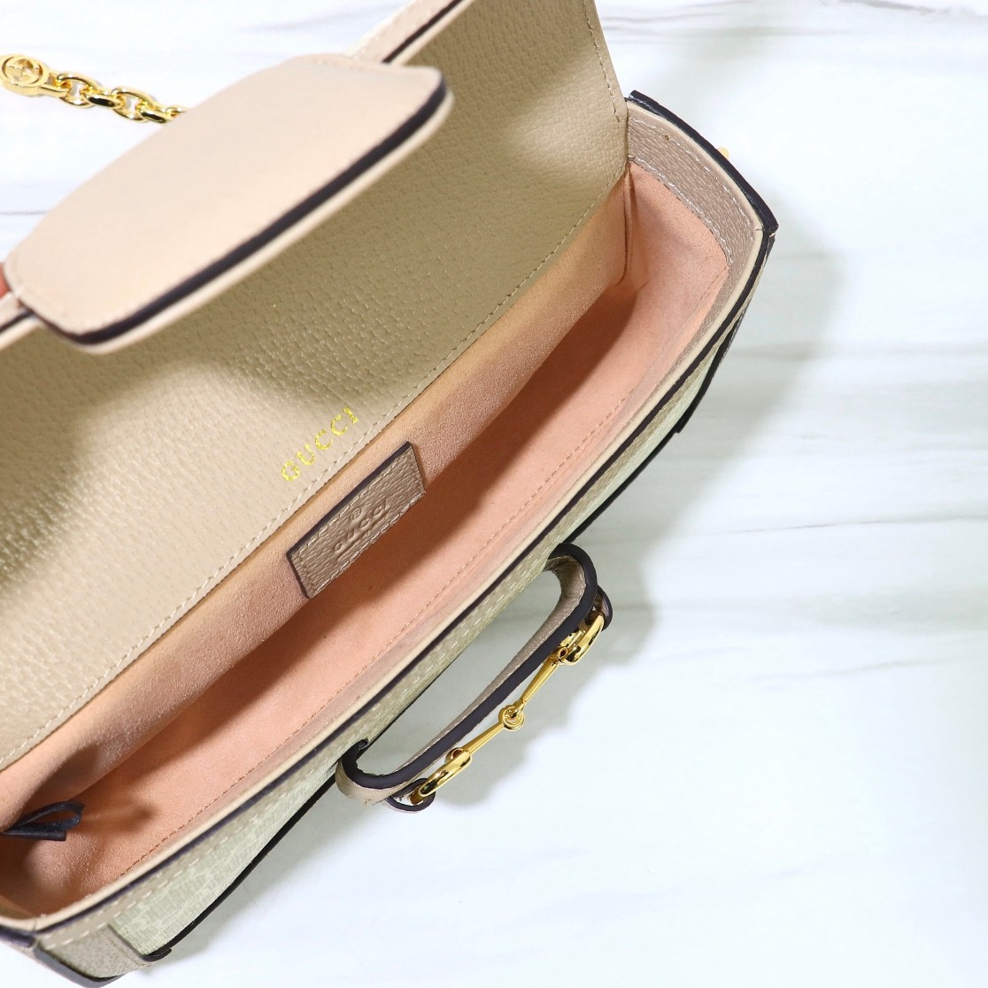 735178 Horsebit 1955 法棍包 燕麥色_7