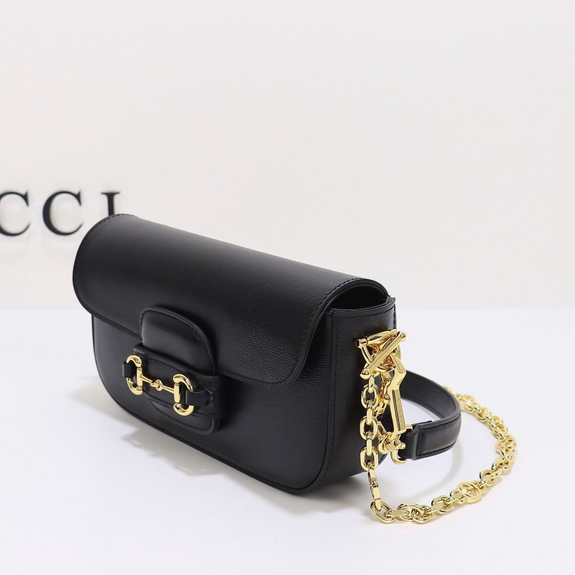 735178 Horsebit 1955 法棍包 黑色_2