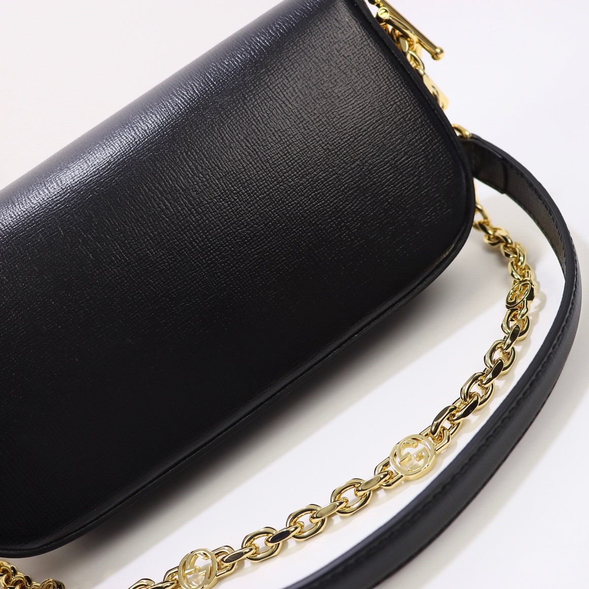 735178 Horsebit 1955 法棍包 黑色_7