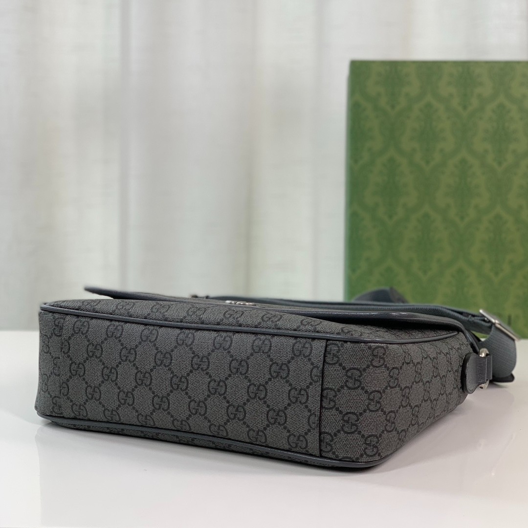 761741 Ophidia系列男士郵差包 灰色_5