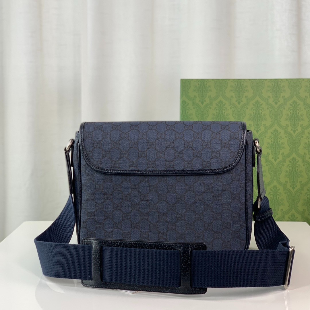 761741 Ophidia系列男士郵差包 藍色_2