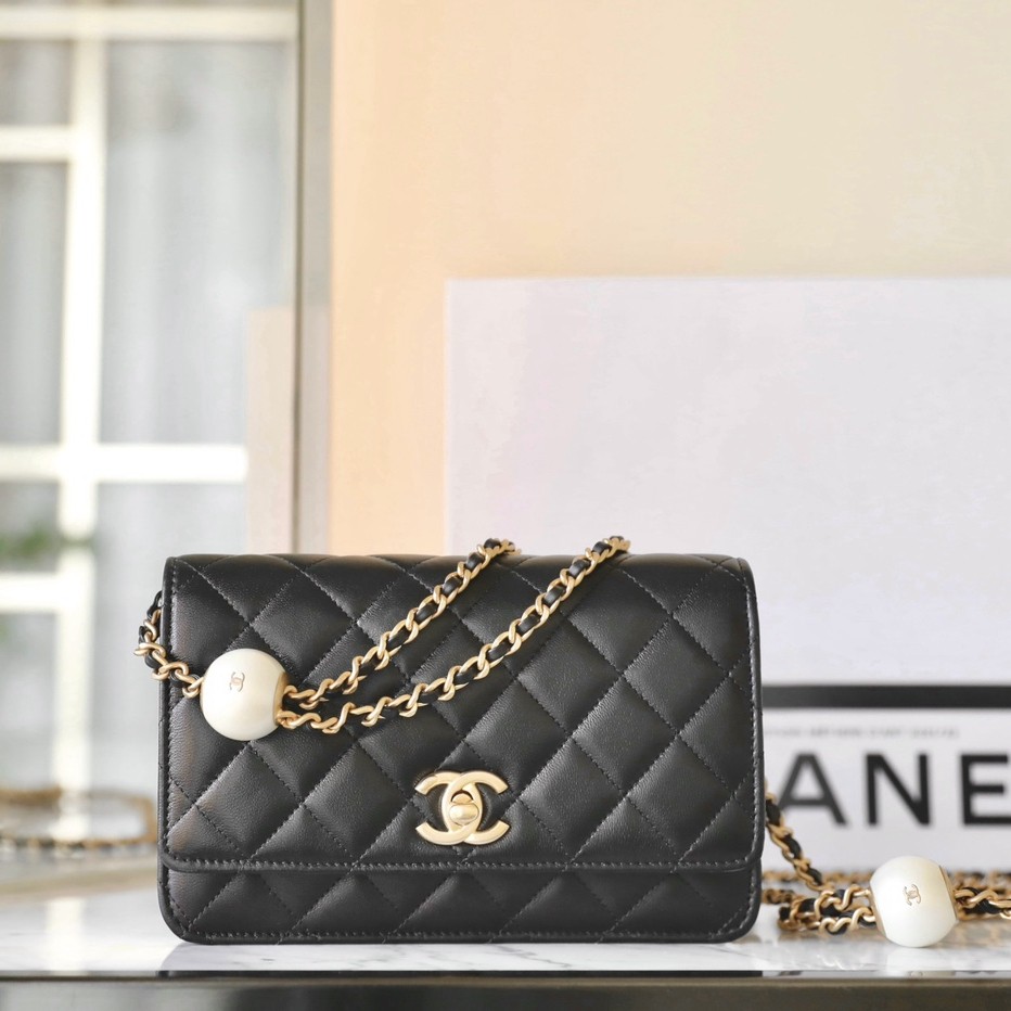 小香雙珍珠WOC黑金_1