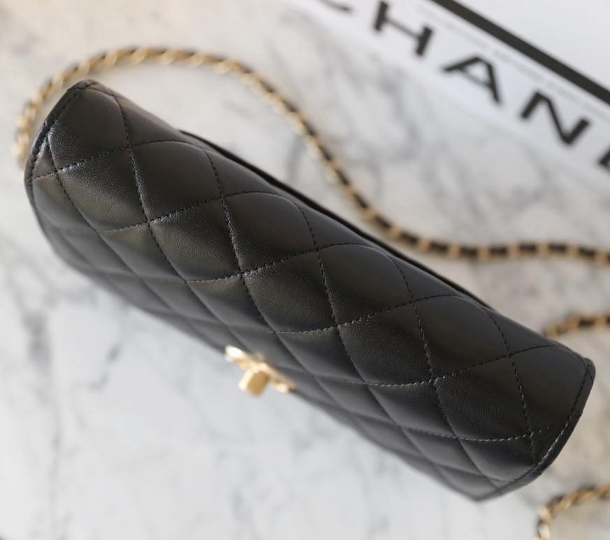 小香雙珍珠WOC黑金_4