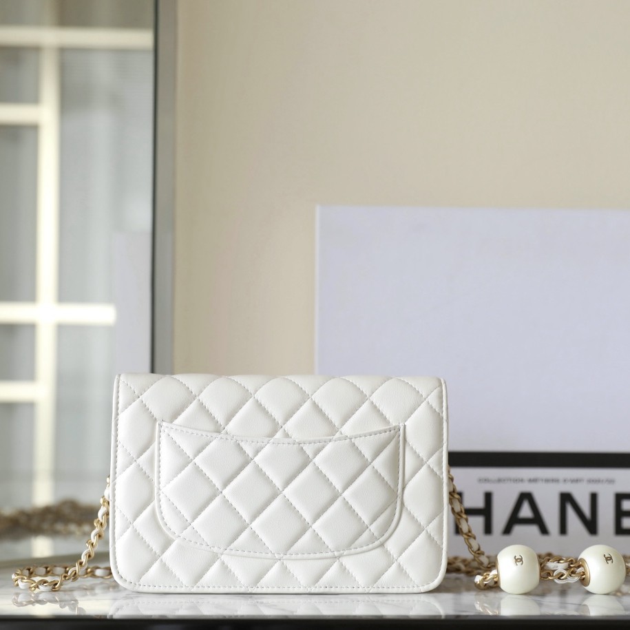 小香雙珍珠WOC白色_3