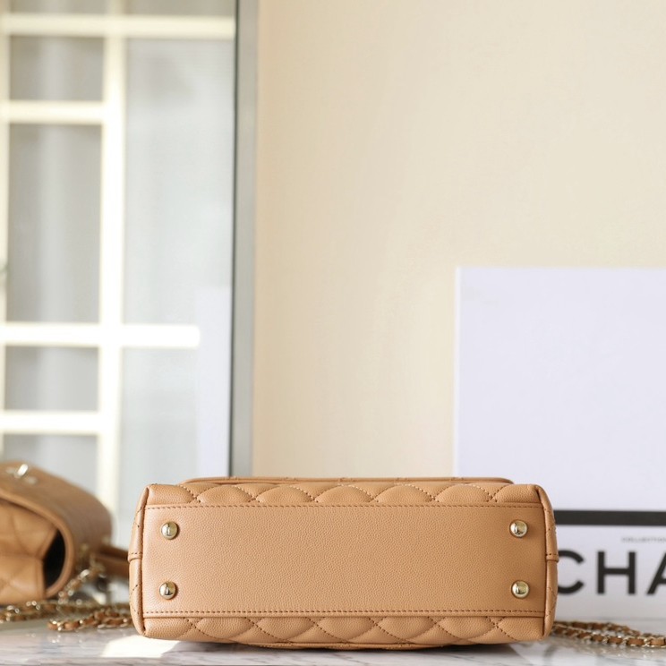 24P Coco Handle焦糖 蜥蜴紋手柄小號_5