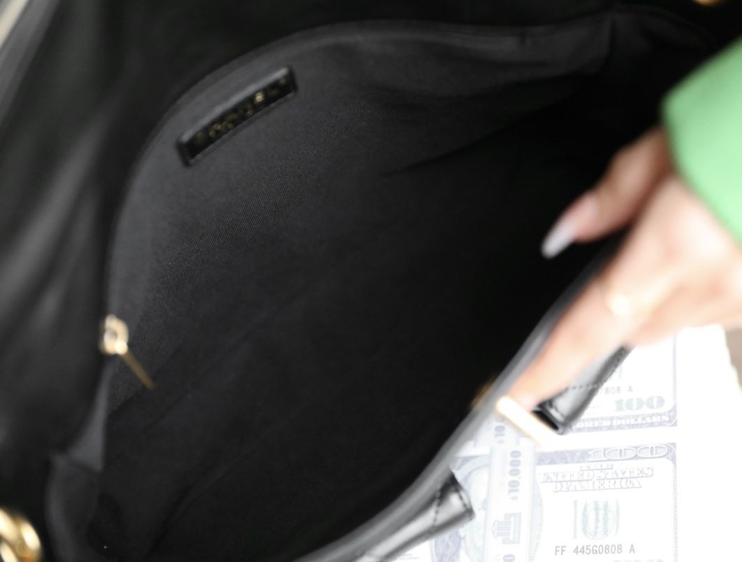 24P春夏郵差包/嬉皮 黑色大號_7