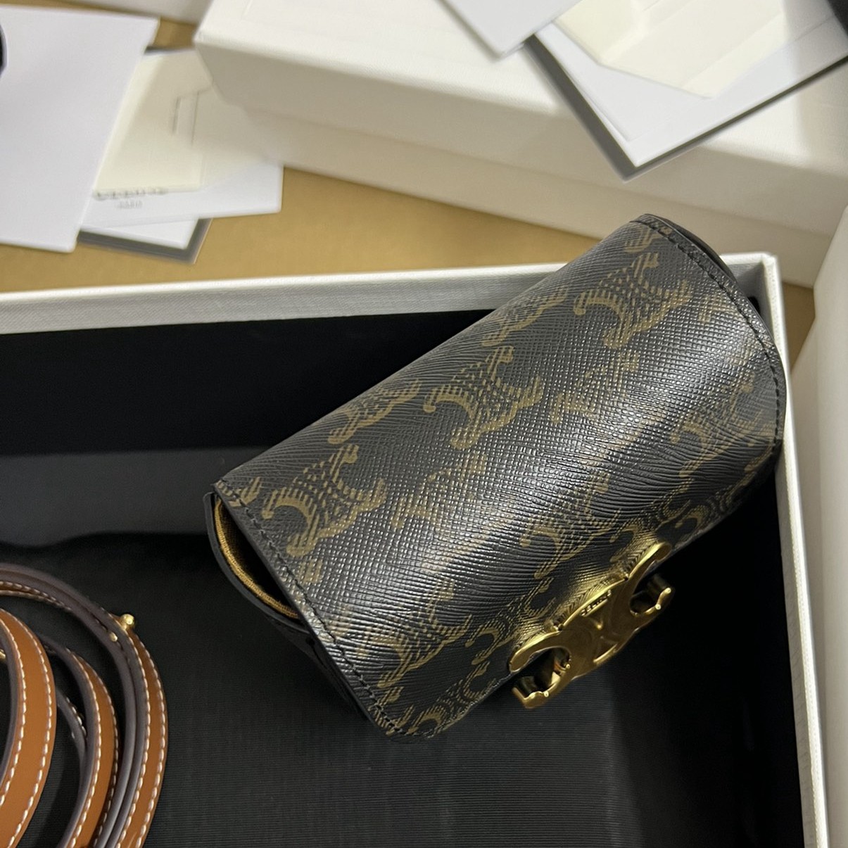 Triomphe 迷你凱旋門 耳機包_5