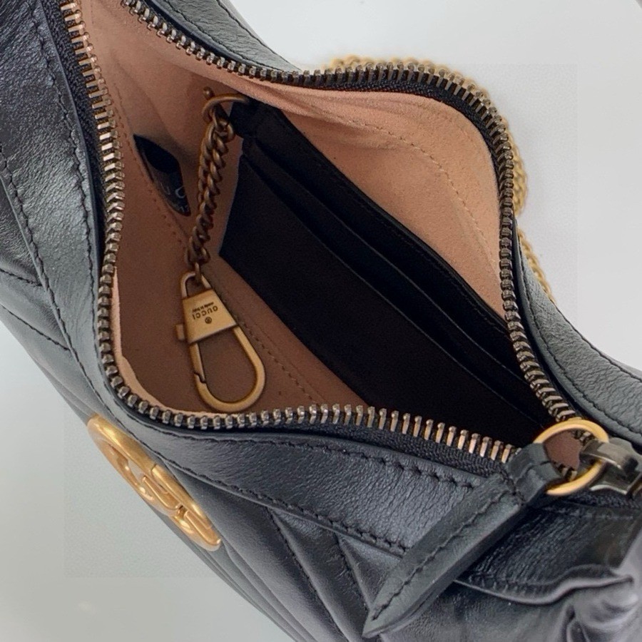 Marmont系列半月包 黑色 699514_9