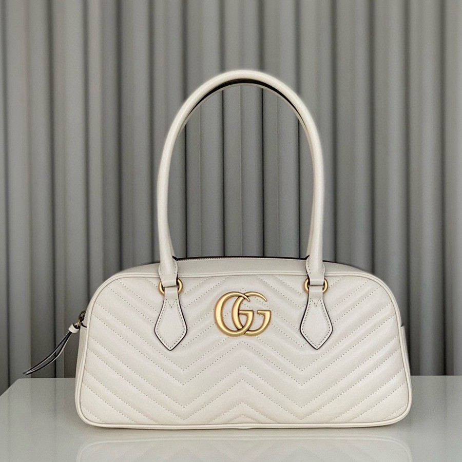 Marmont系列中號提手包 白色 795218_1