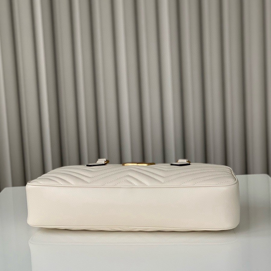 Marmont系列中號提手包 白色 795218_5