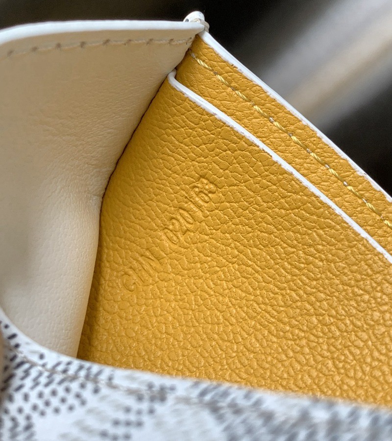 SAINT-FLORENTIN 二折八卡男士錢包 白_6