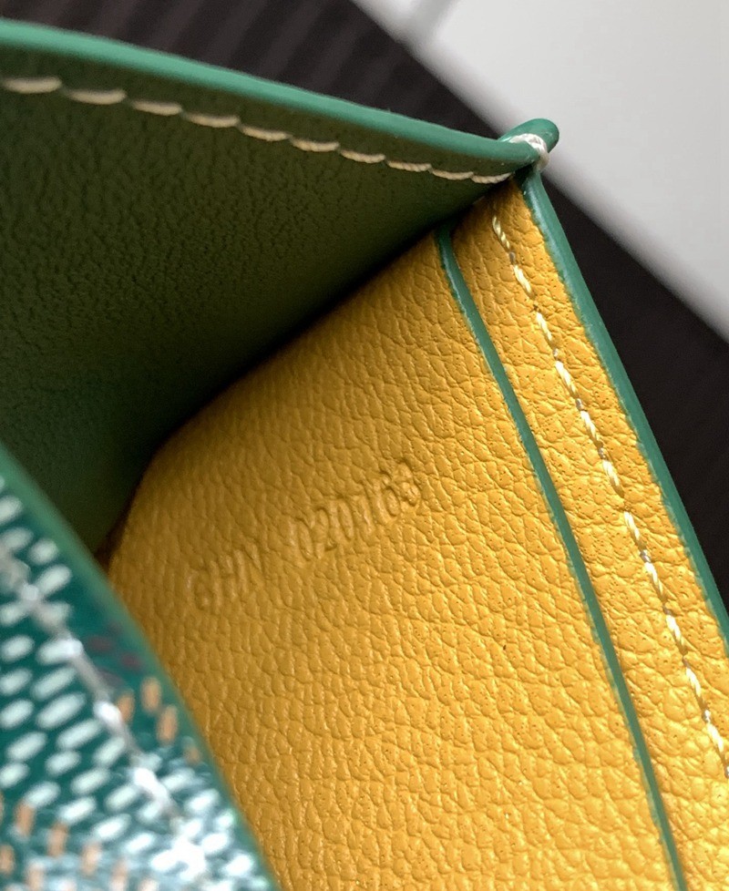 SAINT-FLORENTIN 二折八卡男士錢包 綠_6