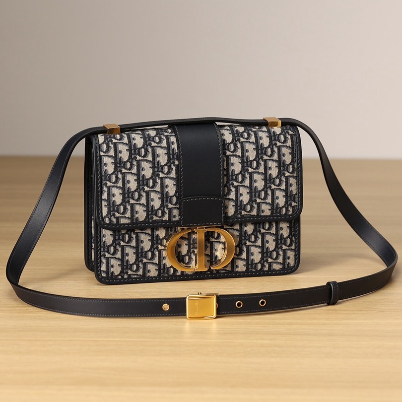 30 Montaigne 蒙田 藍色 Oblique 印花_2