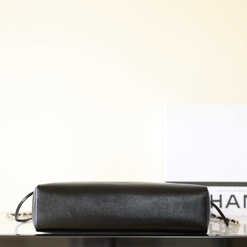 31Bag小號亮面小羊皮 黑色_4