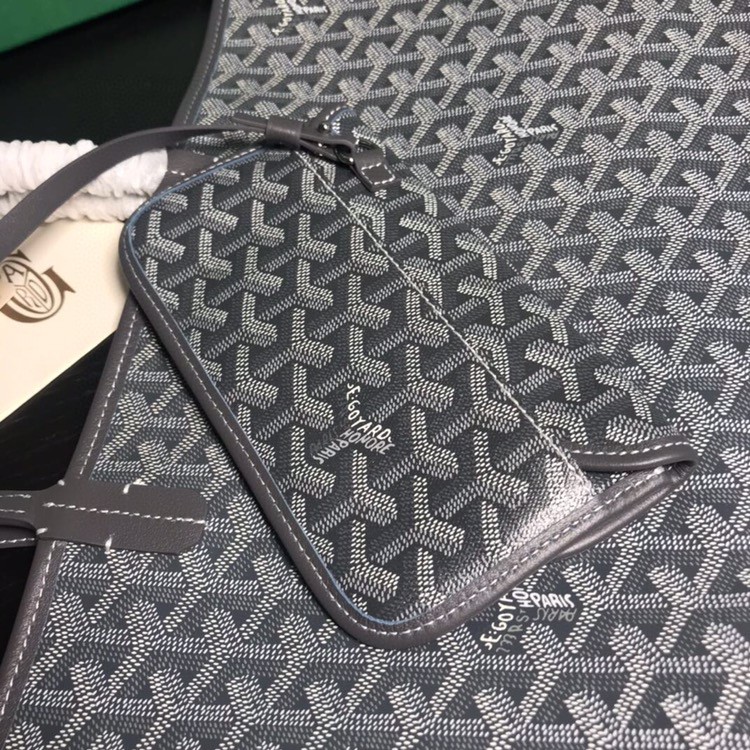 Anjou雙面托特包 灰色_4