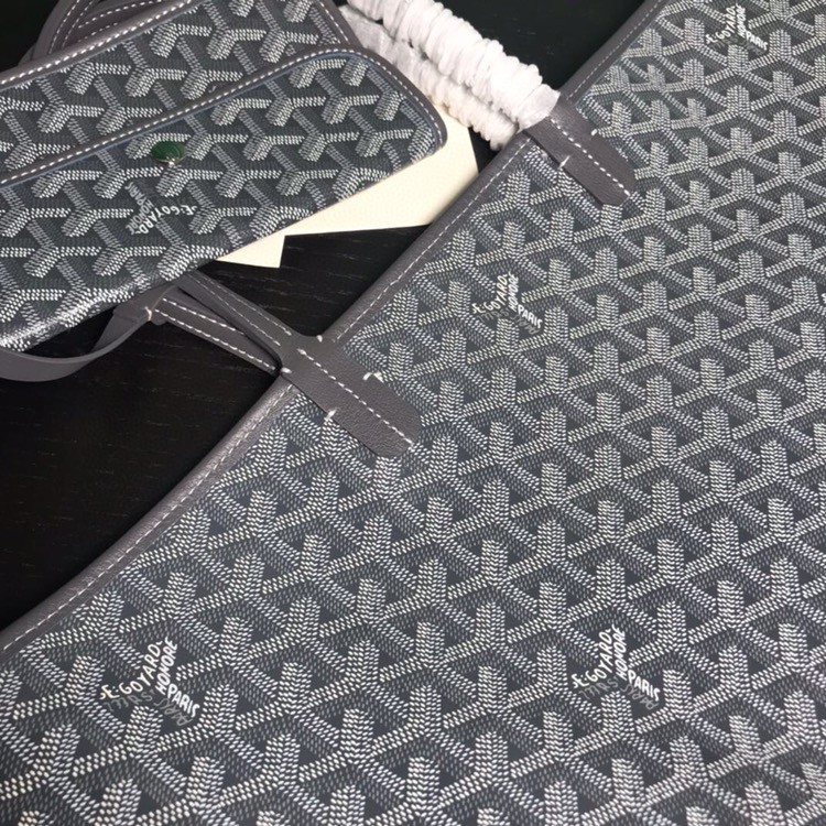 Anjou雙面托特包 灰色_5