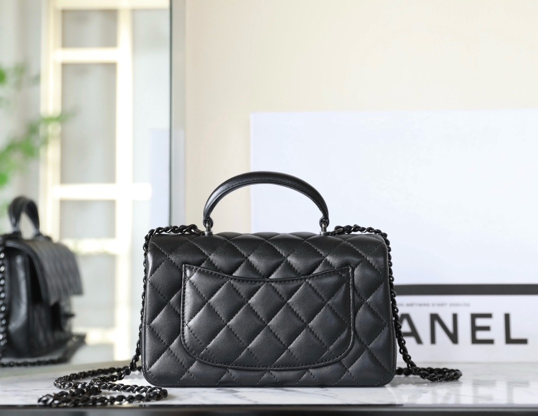 24A手柄CF So Black CF大Mini手提包_3