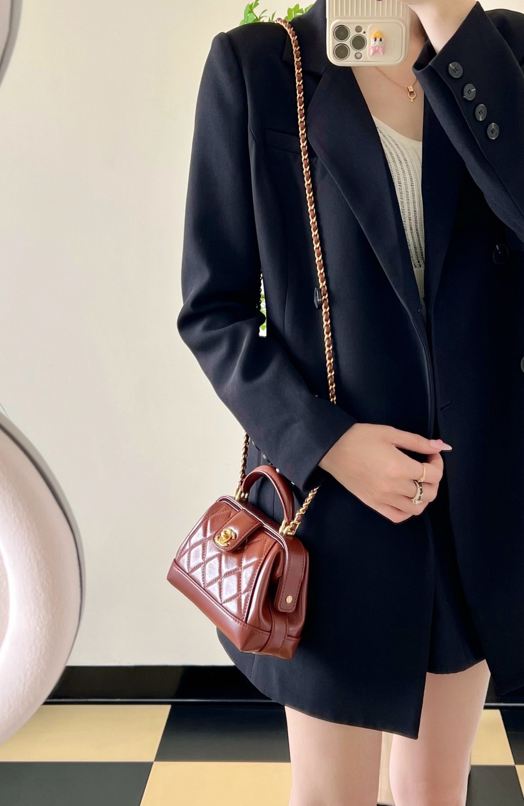 24A 手提醫生包焦糖中號_8