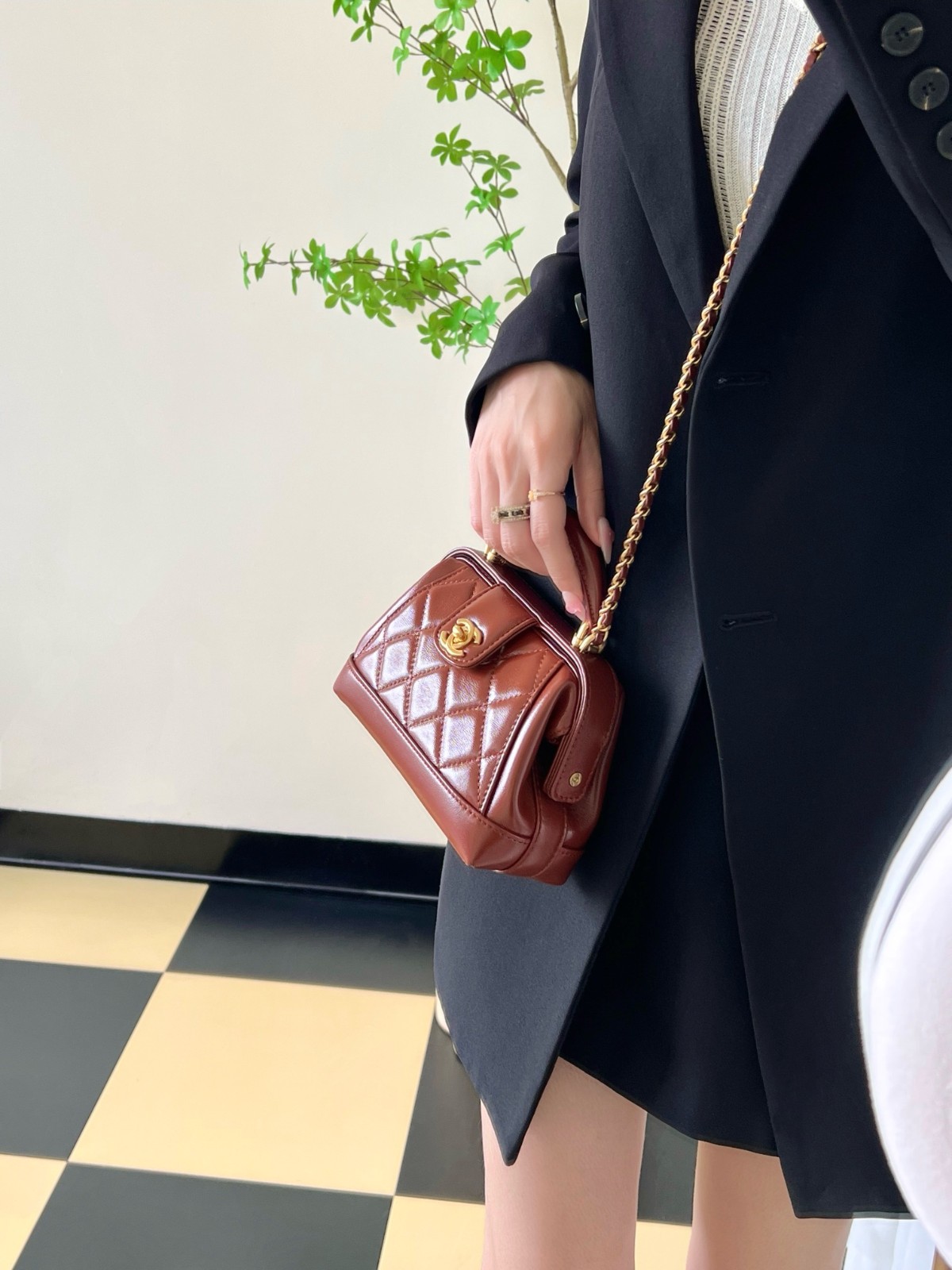 24A 手提醫生包焦糖中號_9