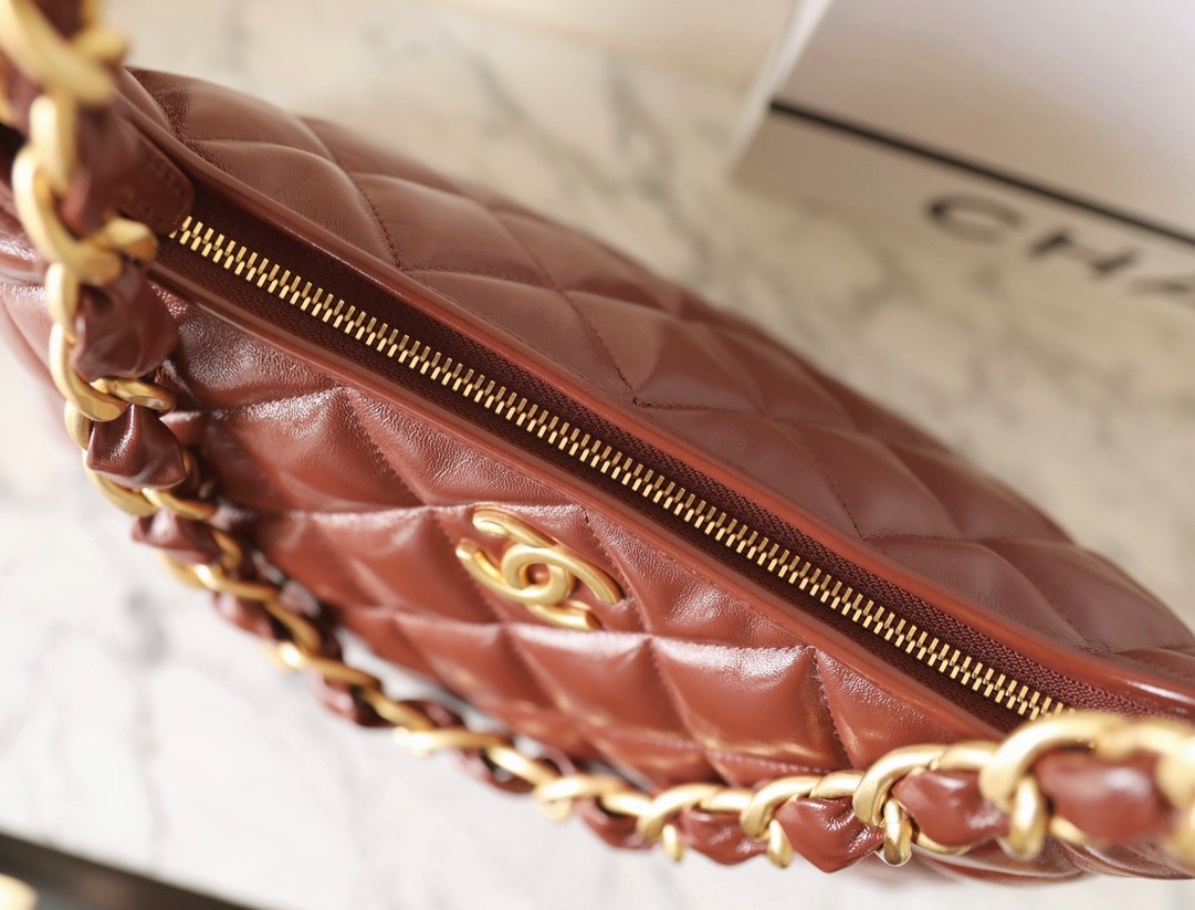 24A Hobo 流浪腋下包 焦糖色 大號_3