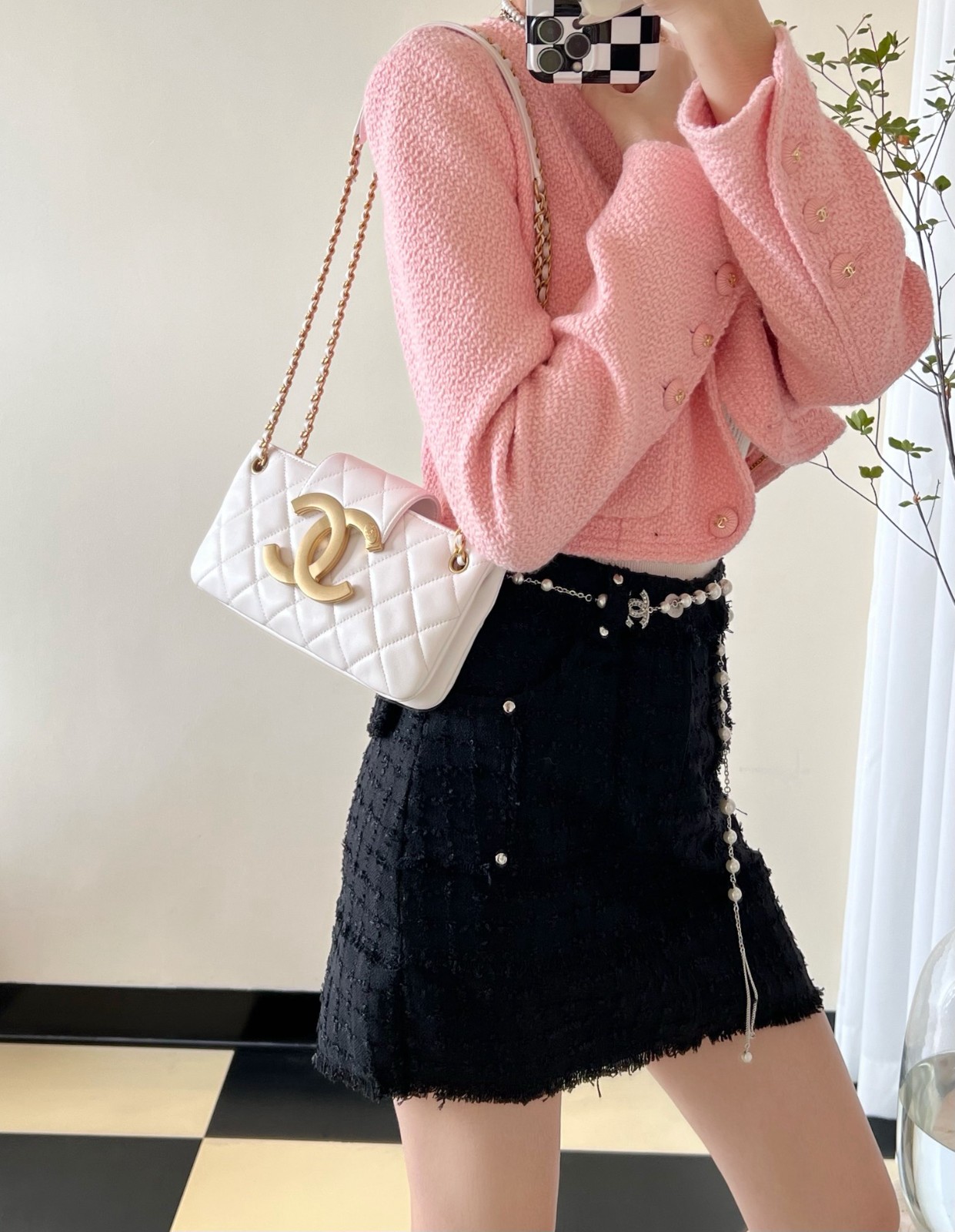 24C 大Logo法棍包 白色_7