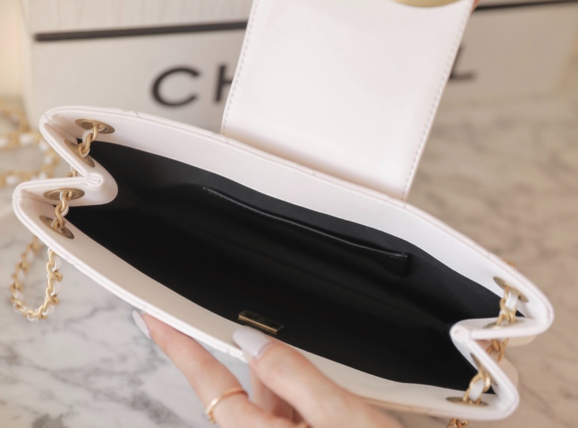 24C 大Logo法棍包 白色_6