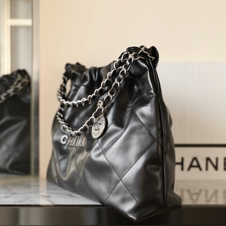 24C 橫款22Bag黑色/銀扣_2