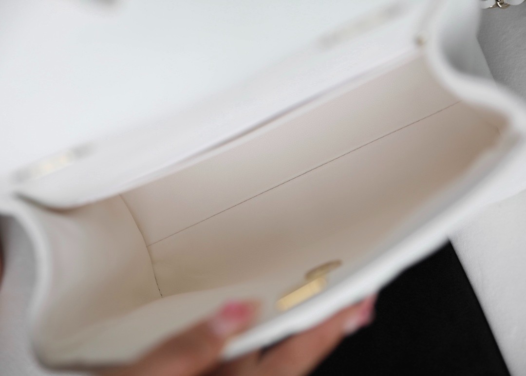 24P 小球紋Kelly白色 小號_5