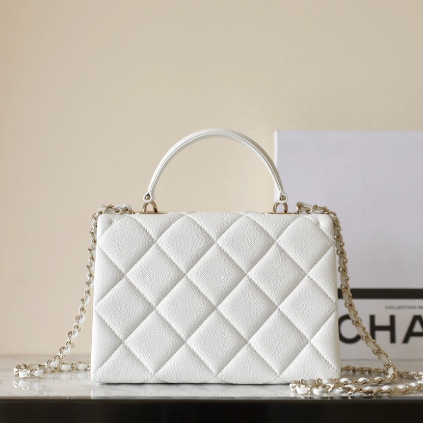 24P 小球紋Kelly白色 小號_2