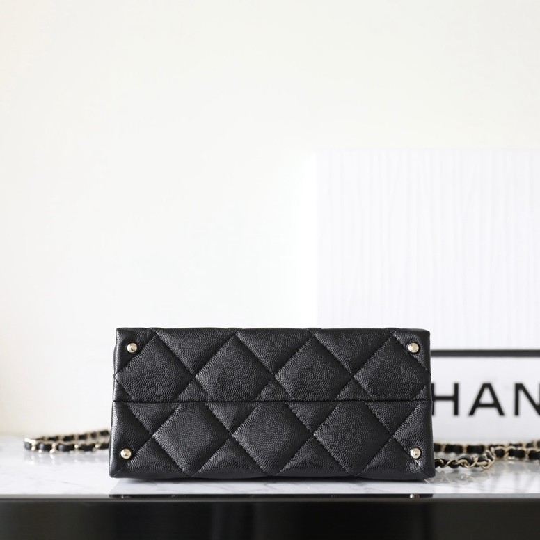 24P 小球紋Kelly黑色小號_4