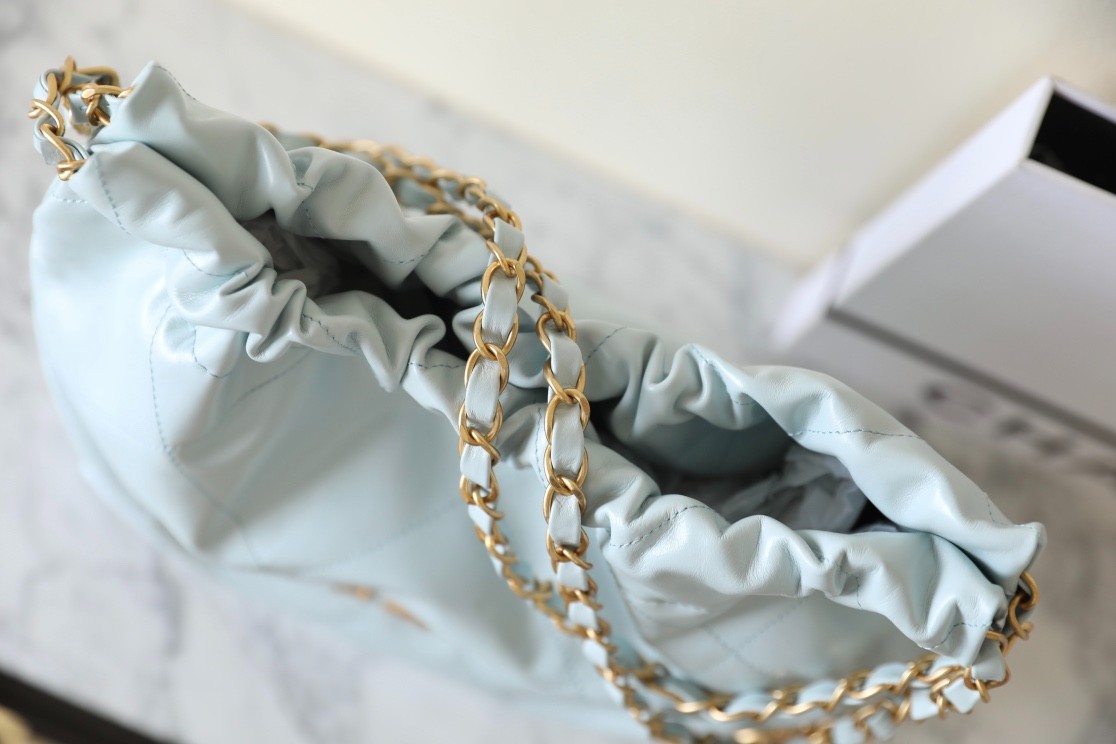 24P新色22Bag 冰激淋藍小號_4