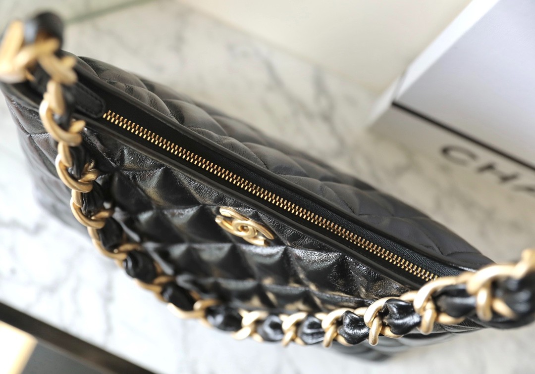 24A流浪腋下包 黑色 大號_2