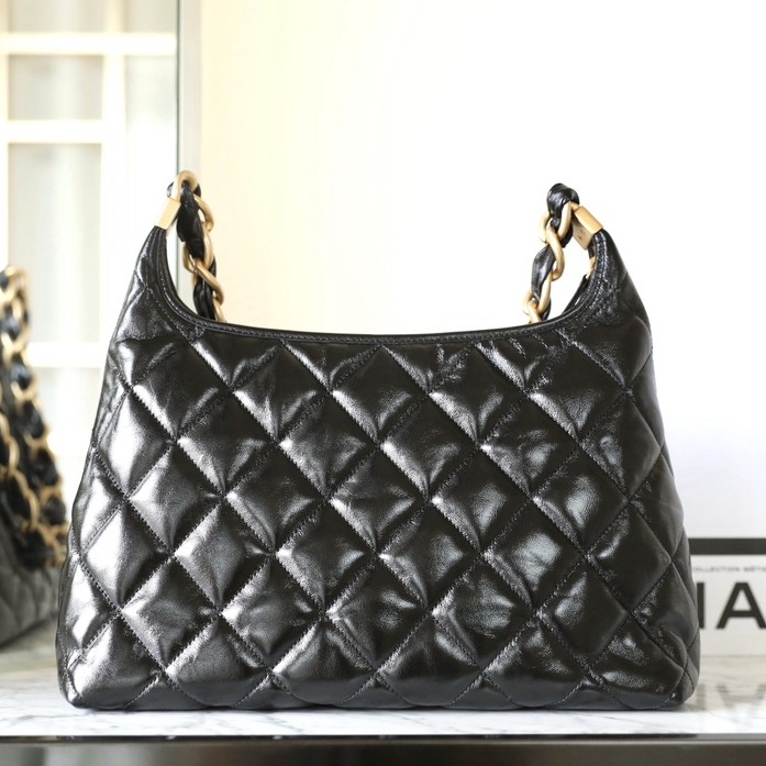 24A流浪腋下包 黑色 大號_4