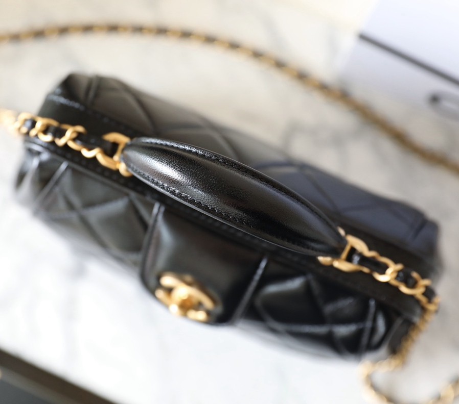 24A高級手提醫生包黑色 大號_4