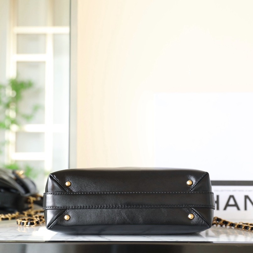 24A高級手提醫生包黑色 大號_5