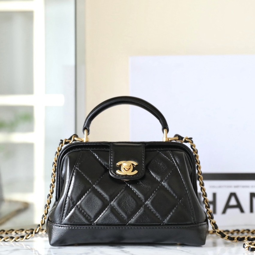 24A 手提醫生包中號 黑色_1