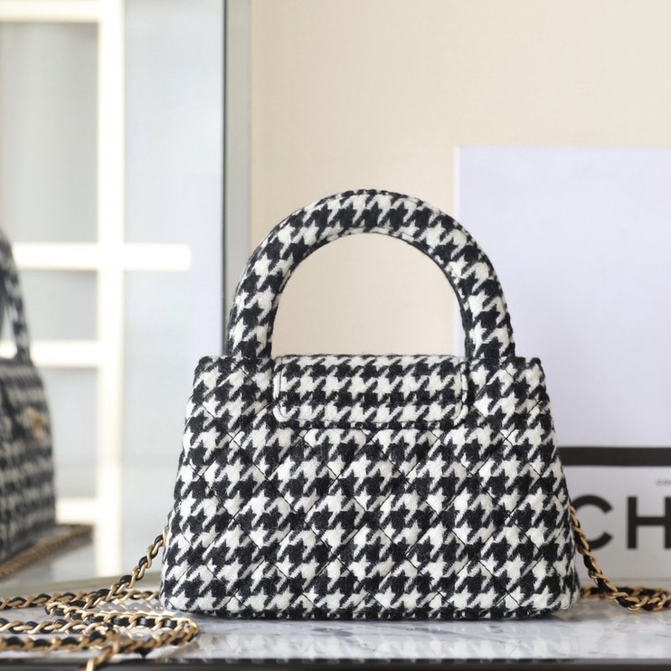 24A Kelly手提包大號千鳥格_2