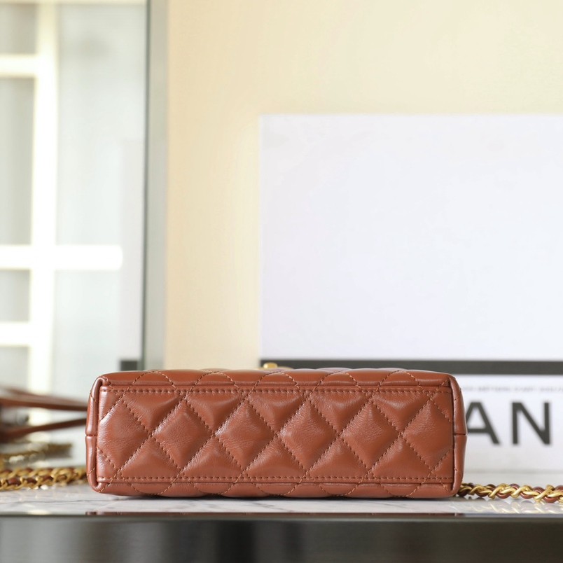 24A Kelly手提包大號焦糖色_4