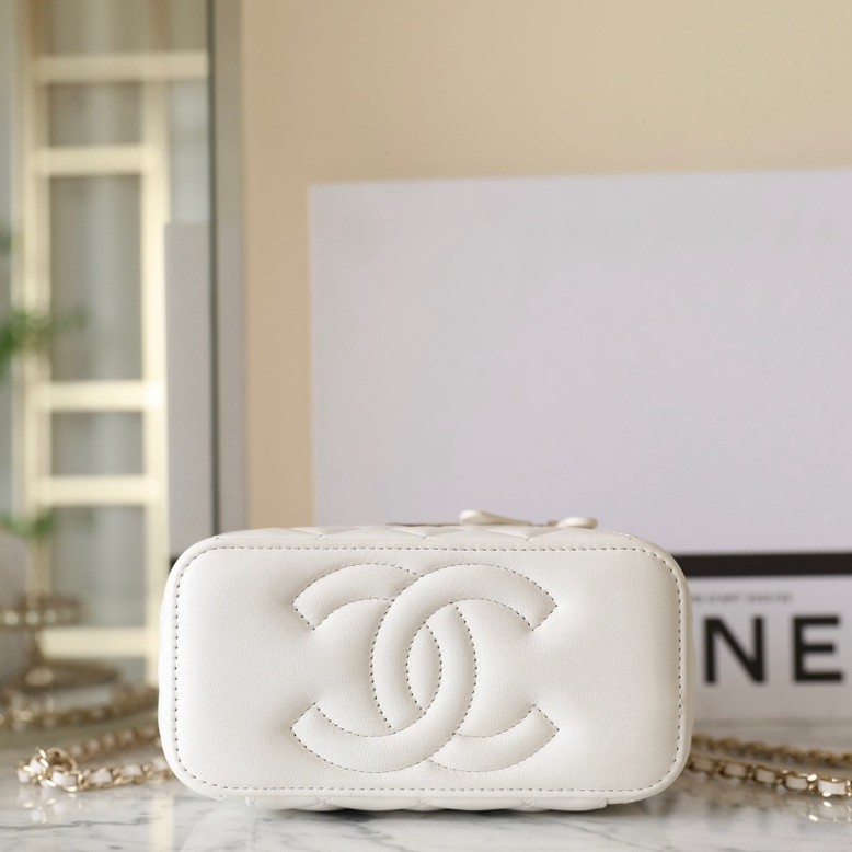 24S 珍珠手提長盒子 白色_5