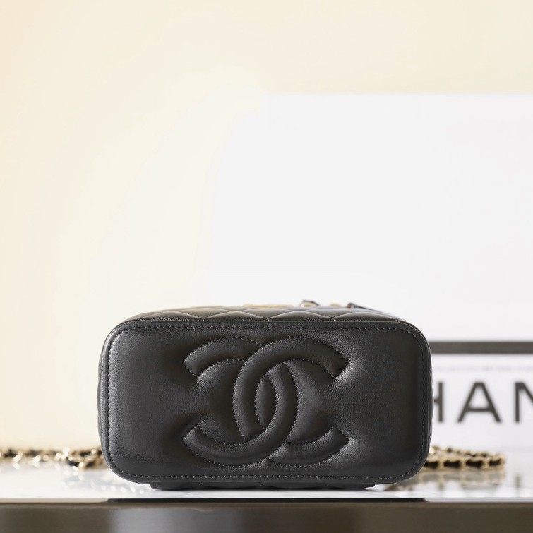 24S 珍珠手提長盒子 黑色_2