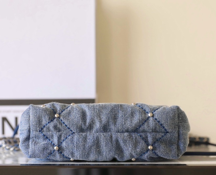 24S 22Bag Mini牛仔丹寧牛仔 鉚釘包_5