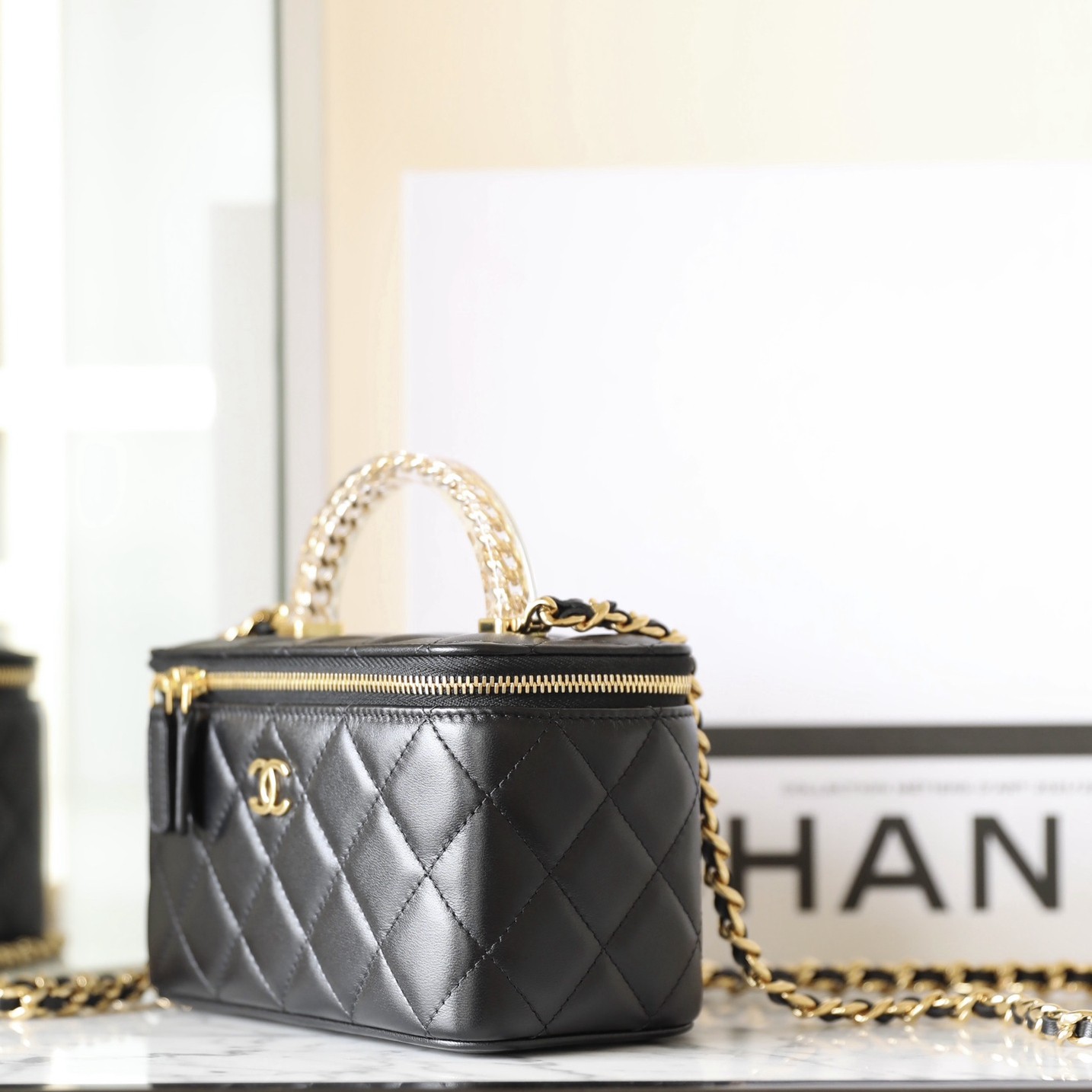 24S 透明手柄長盒子黑色_2