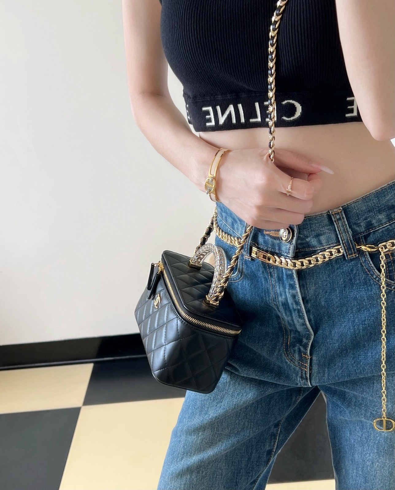 24S 透明手柄長盒子黑色_8