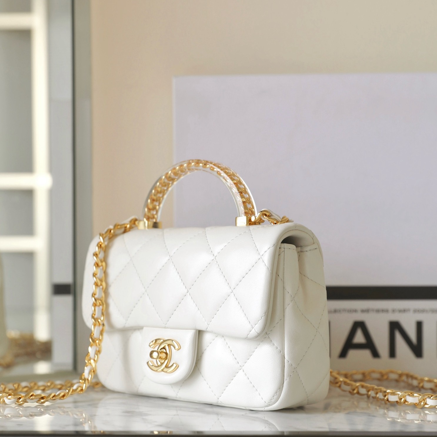 24S 透明手柄Mini CF白色_2